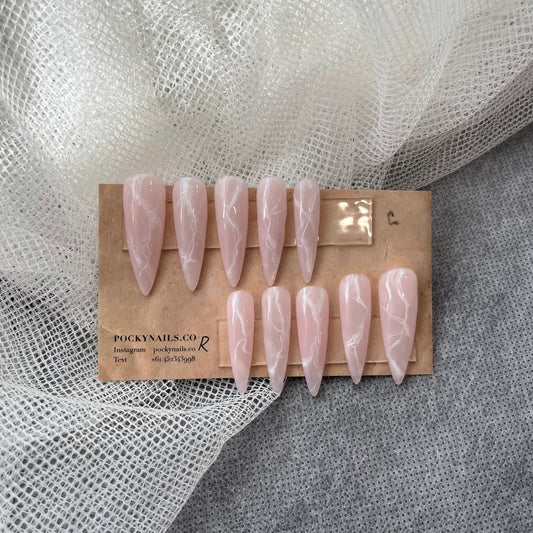 Classic Pink Marble