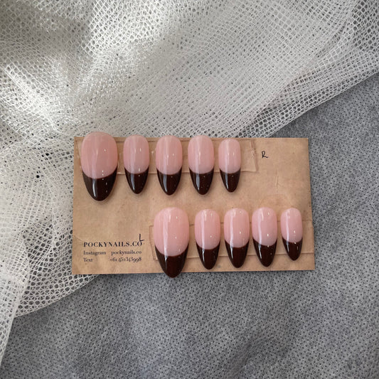 Dark Brown Tips